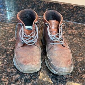 Cole Haan Men's Distressed Brown Chukka Boots